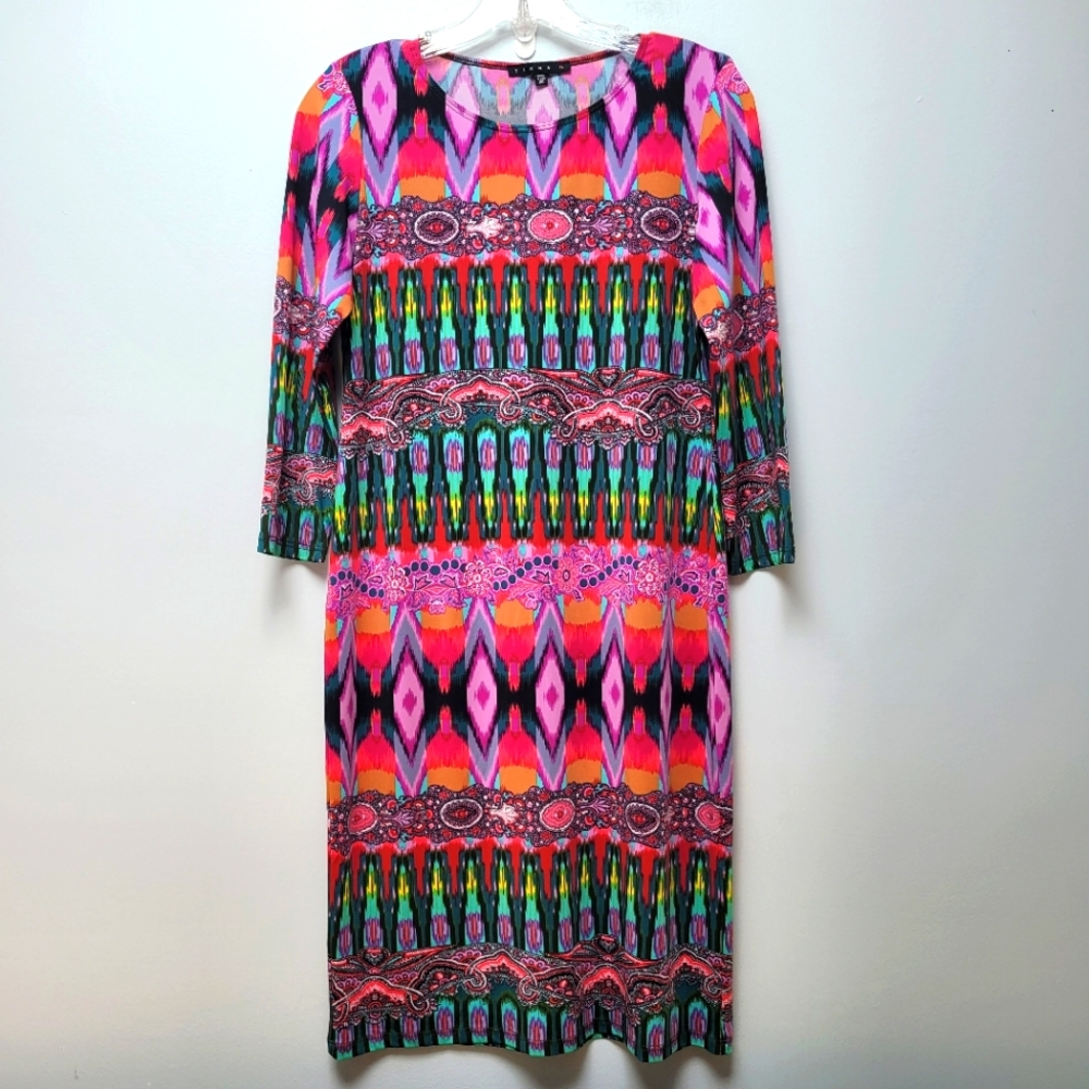 TIANA B. | Multi-Colored Sheath Dress, Sz. S